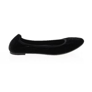 Born Black Velvet Womens Ballet Flats 8.5